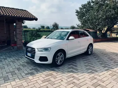 Usata Audi Q3 S-Line 150 CV (110 kW) 2015 Bianco SUV