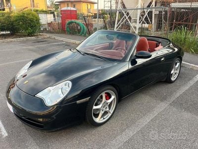 Usata Porsche 996 345 CV (253 kW) 2004 Nero Cabrio