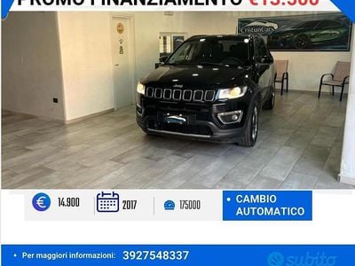 Usata Jeep Compass Limited 140 CV (102 kW) 2017 Nero SUV