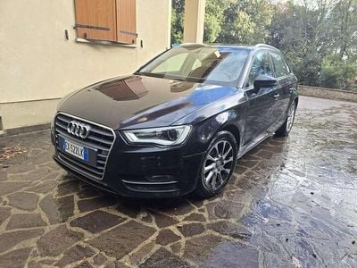 Usata Audi A3 Ambition 105 CV (77 kW) 2013 Nero Berlina