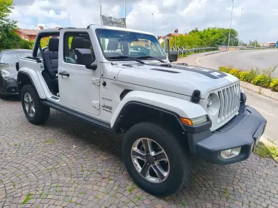 Usata Jeep Wrangler Sahara 200 CV (147 kW) 2021 Bianco SUV