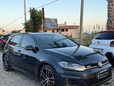 Usata VW Golf VII GTD 183 CV (134 kW) 2018 Grigio Berlina