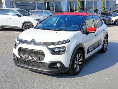 Usata Citroën C3 Shine 83 CV (61 kW) 2023 Bianco tetto nero pastello Utilitaria
