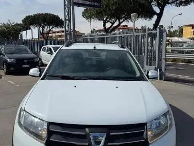 Brugt Dacia Sandero Stepway 90 HK (66 kW) 2016 Hvid Sedan