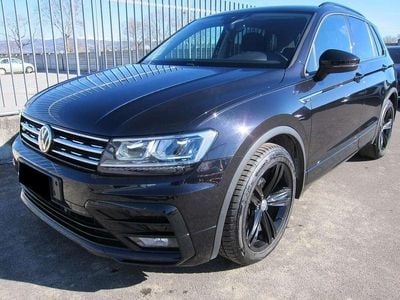 Usata VW Tiguan R-line 150 CV (110 kW) 2018 Nero SUV