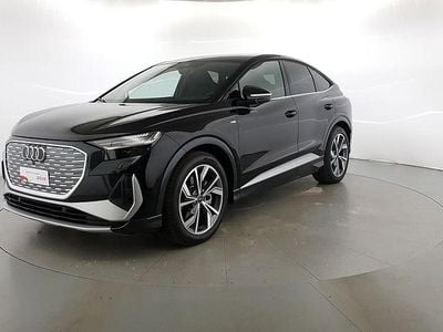 Nuova Audi Q4 Sportback e-tron 2025 Nero mito metallizzato SUV