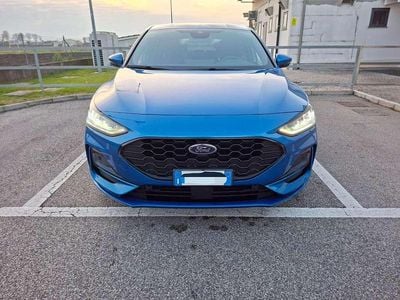 Usata Ford Focus ST-Line X 125 CV (91 kW) 2023 Blu/azzurro Berlina