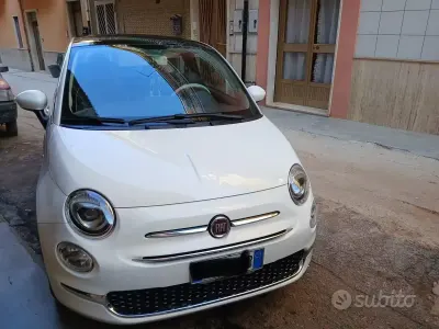 Usata Fiat 500 Lounge 105 CV (77 kW) 2017 Bianco Utilitaria