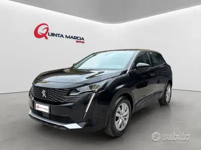 Usata Peugeot 3008 Active 131 CV (96 kW) 2021 Nero SUV