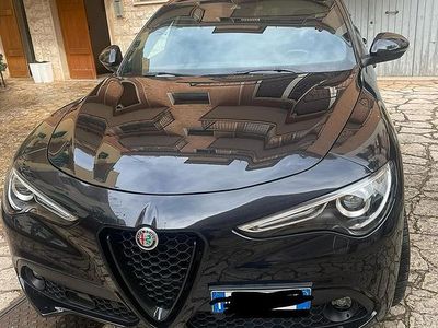 Usata Alfa Romeo Stelvio 190 CV (139 kW) 2021 Nero SUV