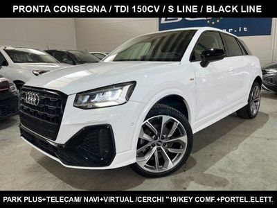 usata Audi Q2 35 TDI Stronic S line "19 Sline/BLACK LINE/NAV/LED