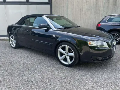 Usata Audi A4 Cabriolet S-Line 140 CV (102 kW) 2007 Nero Cabrio