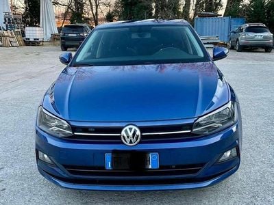 Usata VW Polo 95 CV (69 kW) 2018 Blu/azzurro Berlina