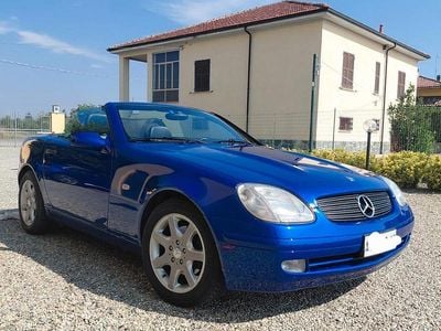 Occasion Mercedes SLK200 192 ch (141 kW) 1997 Bleue Cabriolet