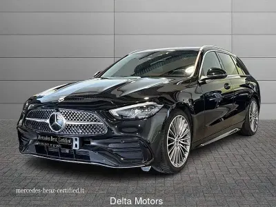 Usata Mercedes C220 Premium 200 CV (147 kW) 2022 Grigio scuro metallizzato Station wagon