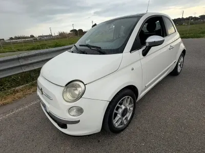 Usata Fiat 500 75 CV (55 kW) 2008 Blu Berlina