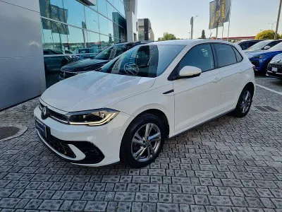 Usata VW Polo R-line 95 CV (69 kW) 2023 Bianco Utilitaria