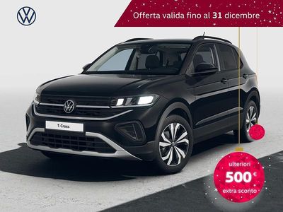 Nuova VW T-Cross Edition 95 CV (69 kW) 2025 Nero SUV