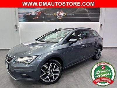 Usata Seat Leon ST 4Drive 184 CV (135 kW) 2018 Grigio Station wagon