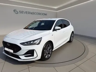 Usata Ford Focus ST-Line X 125 CV (91 kW) 2025 Bianco Berlina