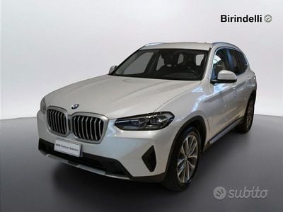 Usata BMW X3 Comfort Edition 190 CV (139 kW) 2022 Bianco SUV
