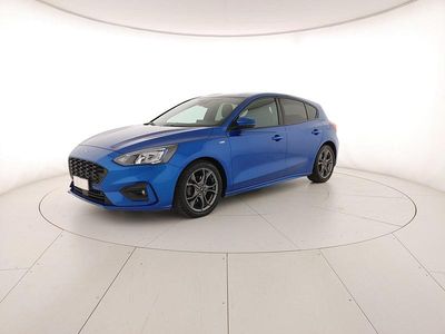 Usata Ford Focus ST-Line 120 CV (88 kW) 2021 Blu Berlina