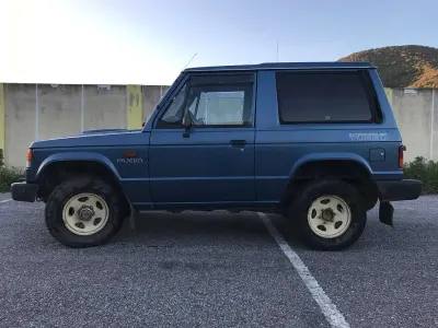 Usata Mitsubishi Pajero Top 95 CV (69 kW) 1991 Blu/azzurro SUV