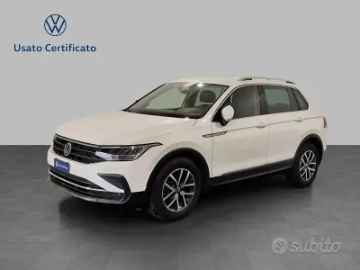 Usata VW Tiguan Life 150 CV (110 kW) 2023 Pure white SUV