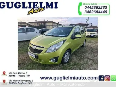 Usata Chevrolet Spark LS 68 CV (50 kW) 2010 Verde Utilitaria