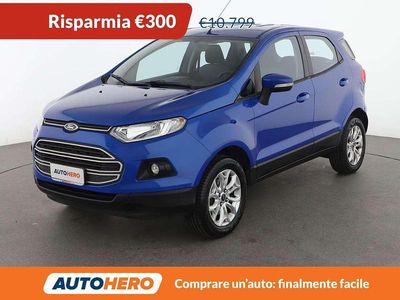 Usata Ford Ecosport 90 CV (66 kW) 2015 Blu/azzurro SUV
