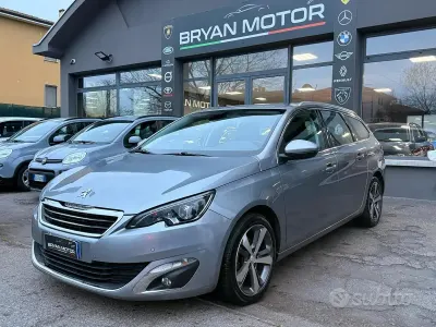 Begagnad Peugeot 308 Allure 120 HK (88 kW) 2016 Grå Kombi