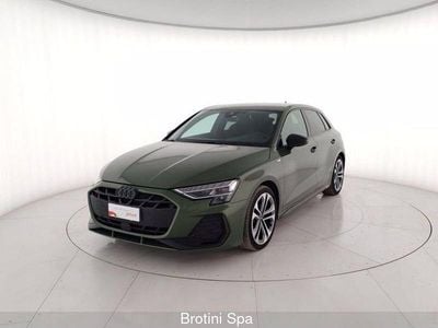 Usata Audi A3 S-Line 150 CV (110 kW) 2025 Verde metallizzato Utilitaria