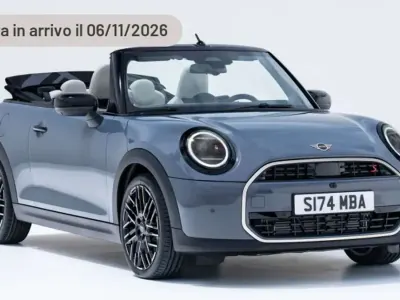 Nuova Mini Cooper S Cabriolet Classic 204 CV (150 kW) 2025 Argento Cabrio
