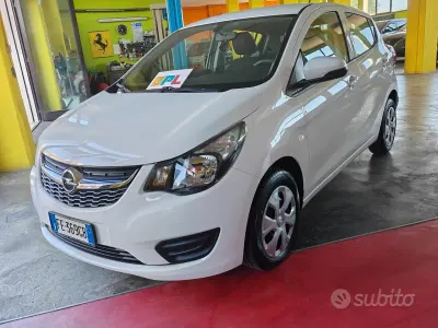 Usata Opel Karl 73 CV (53 kW) 2016 Bianco Utilitaria
