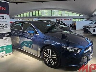 Blu/azzurro Usata 2022 Mercedes A180 Advanced Berlina | 23.300 € (Ottimo prezzo)