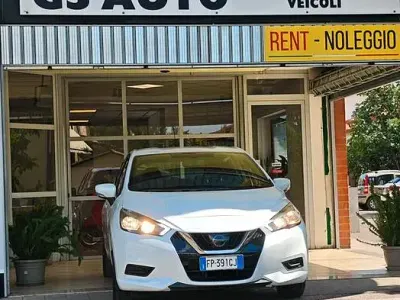 Usata Nissan Micra Visia+ 90 CV (66 kW) 2018 Bianco Utilitaria