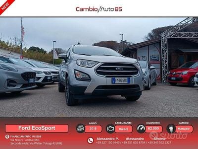 Usata Ford Ecosport S 125 CV (91 kW) 2018 Grigio SUV