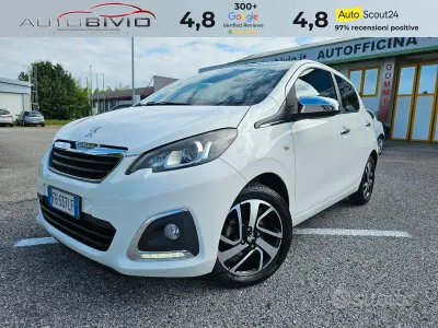 Usata Peugeot 108 Allure 69 CV (50 kW) 2015 Bianco SUV