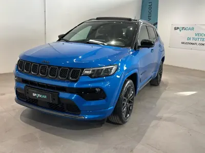 Usata Jeep Compass 241 CV (177 kW) 2021 Blu/azzurro SUV