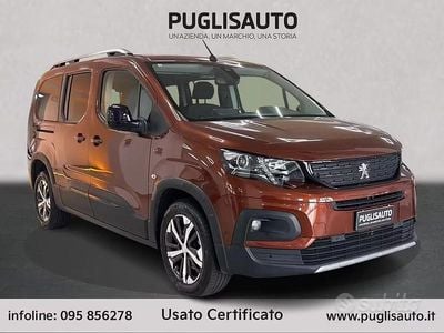 Usata Peugeot Rifter GT 131 CV (96 kW) 2022 Marrone Monovolume