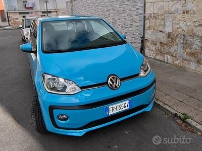 Usata VW up! 75 CV (55 kW) 2018 Blu Utilitaria
