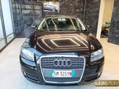 Usata Audi A3 Ambition 105 CV (77 kW) 2008 Nero Utilitaria