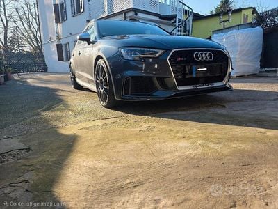 Usata Audi RS3 400 CV (294 kW) 2017 Grigio Berlina