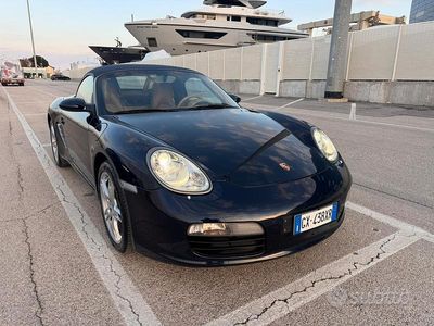 Usata Porsche Boxster 240 CV (176 kW) 2005 Blu Cabrio