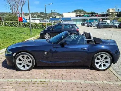 Usata BMW Z4 Efficient Dynamics 150 CV (110 kW) 2006 Blu Cabrio