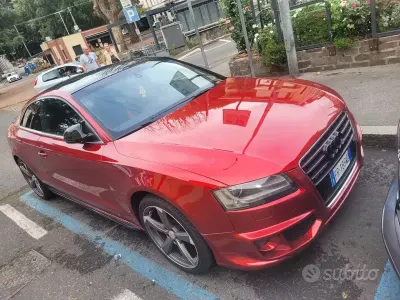 Usata Audi A5 170 CV (125 kW) 2010 Rosso Coupé