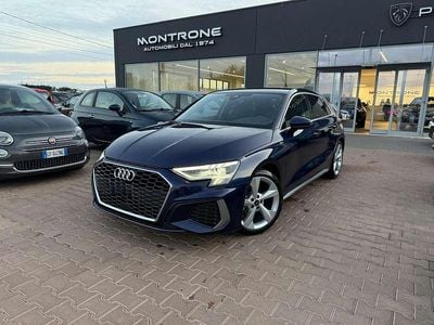 Usata Audi A3 S-Line 150 CV (110 kW) 2024 Blu/azzurro Berlina