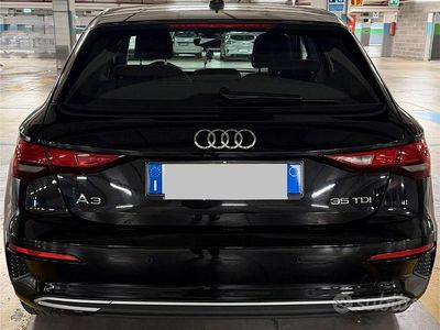 Usata Audi A3 150 CV (110 kW) 2021 Nero Berlina