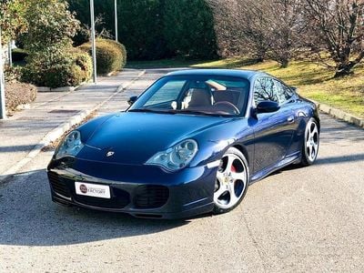 Usata Porsche 911 Carrera 4S 320 CV (235 kW) 2004 Blu Coupé
