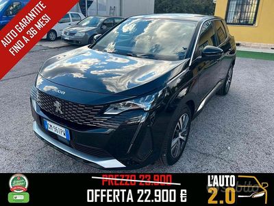 Usata Peugeot 3008 Allure 131 CV (96 kW) 2023 Nero Berlina